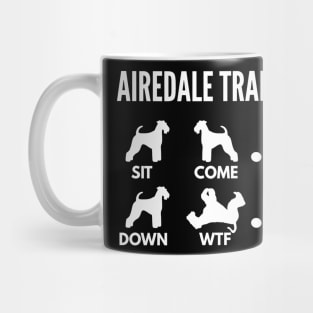 Airedale Dog Training Airedale Dog Tricks Mug